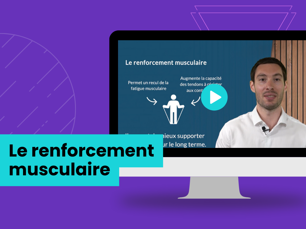 Le renforcement musculaire