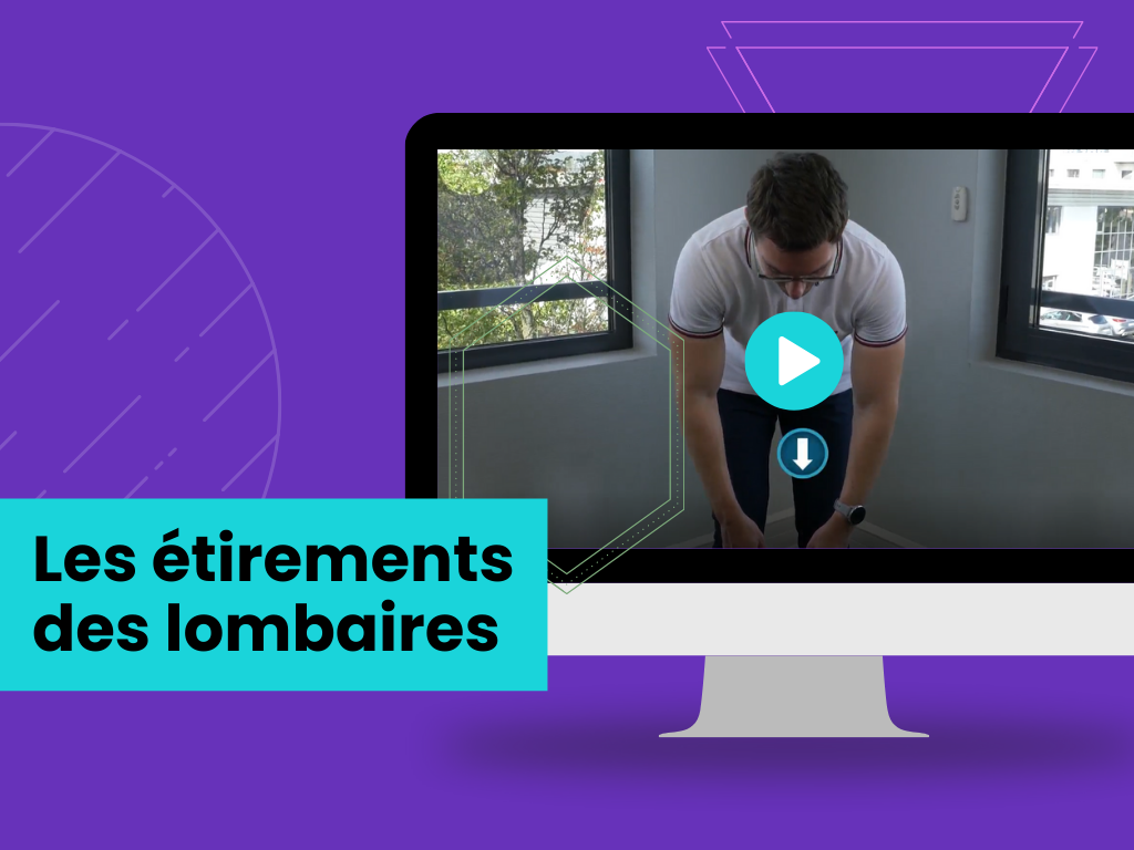 Les étirements des lombaires