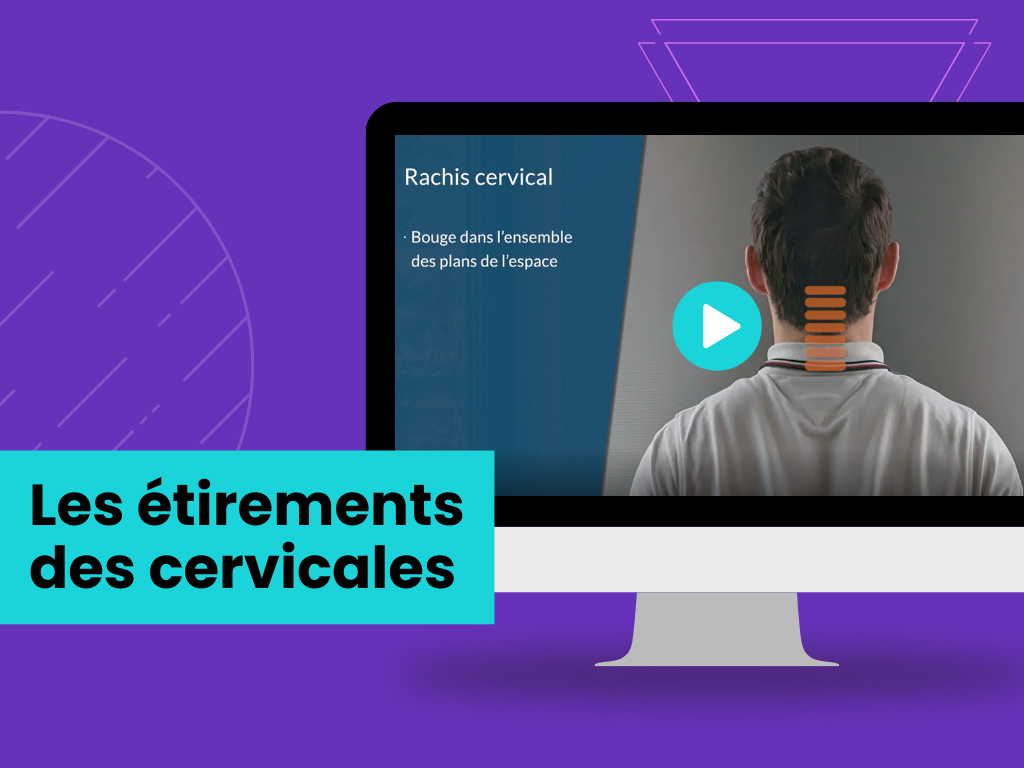 Les étirements des cervicales